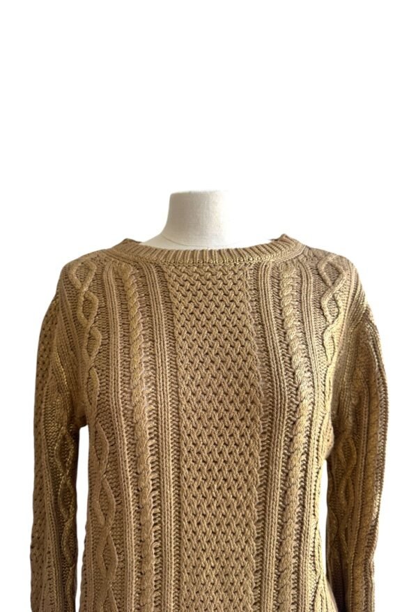 MICHAEL KORS - KNITTED SWEATER GOLD - Image 9